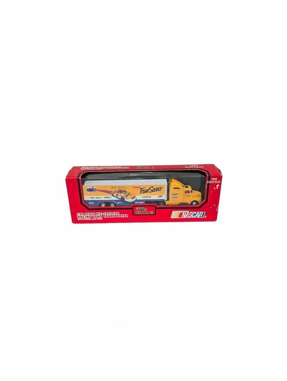 1994 Edition Kodak FunSaver NASCAR Racing Team Transporter 1:64 Scale Die-Cast